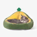 Avocado Cat Bed – Warm Winter Litter House