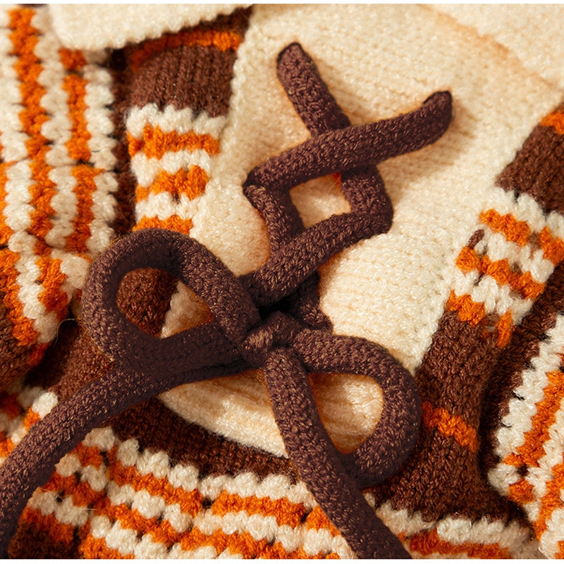 Ultra-Warm Knitted Pet Sweater for Cats & Small Dogs