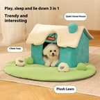Creative Cartoon Pet Bed – Warm & Cozy
