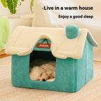 Creative Cartoon Pet Bed – Warm & Cozy